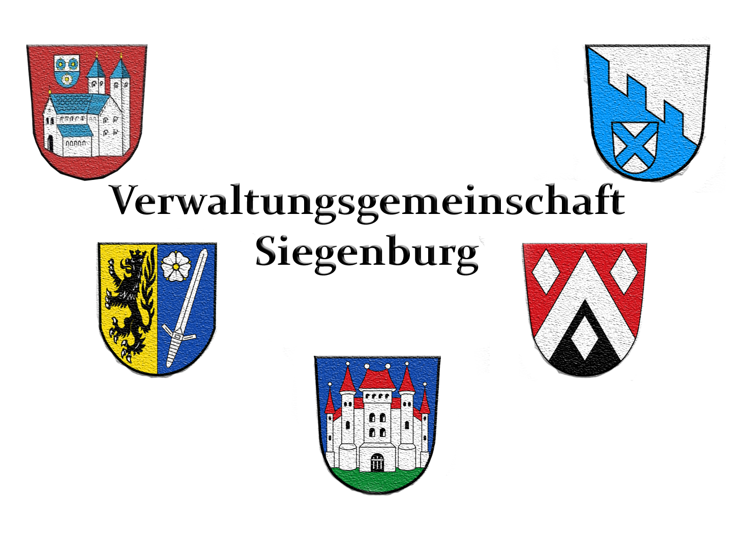 Wappen der Mitgliedsgemeinden der Verwaltungsgemeinschaft