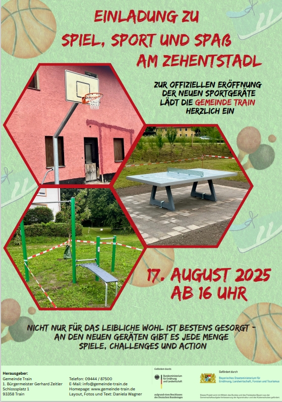 Flyer Eröffnung Sportgeräte
