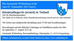 Stellenanzeige_kinderpflegerin