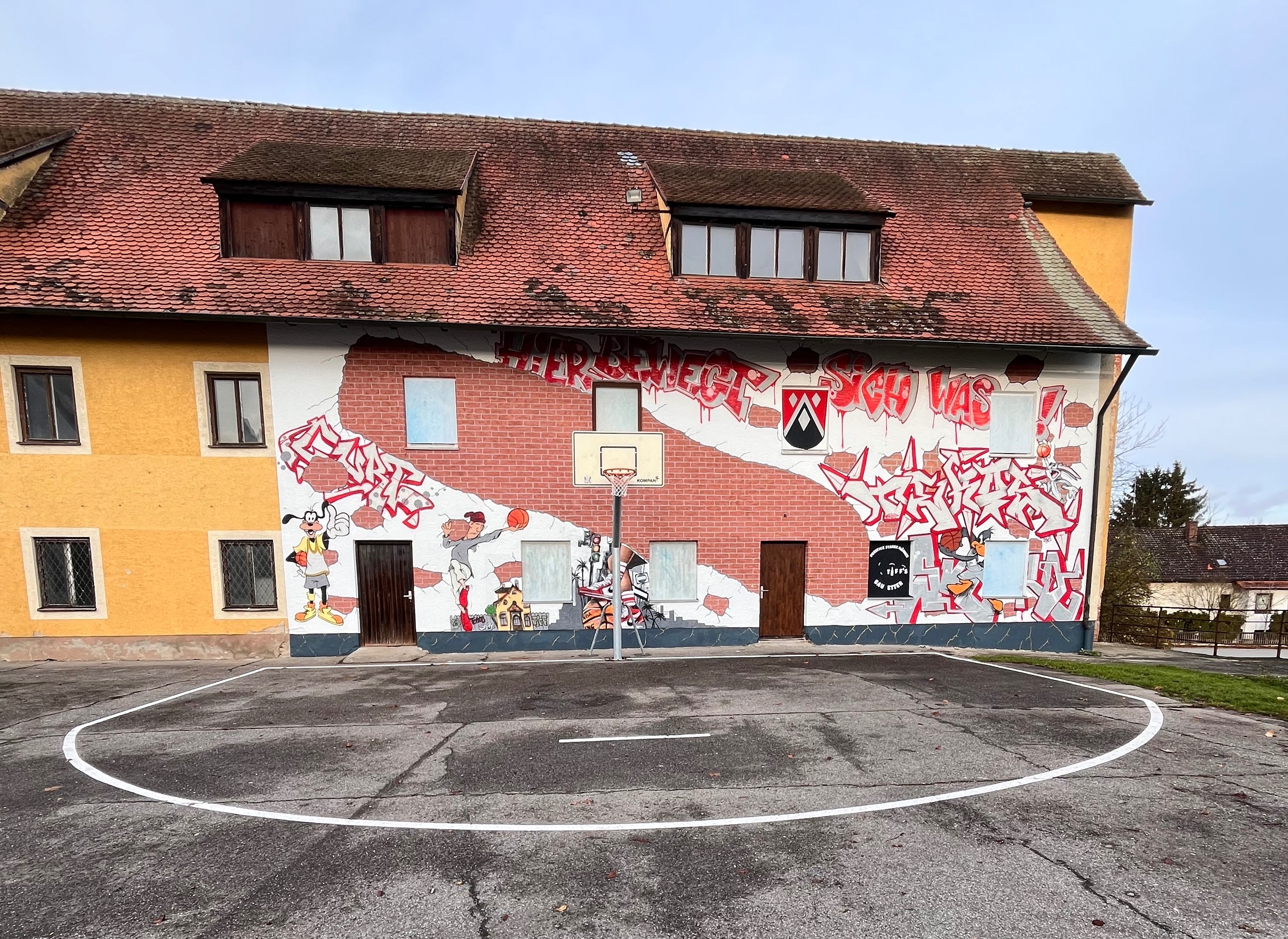 Fassadengestaltung_Basketballkorb